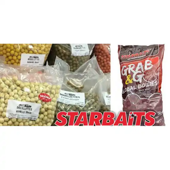 Akční Cena STARBAITS Global boilies 20mm 10kg - Krmné boilies TUTTI FRUITTI