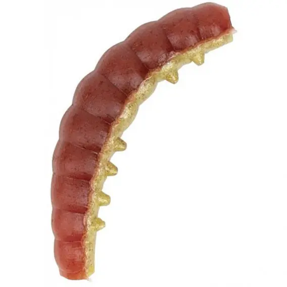 BERKLEY - Powerbait Honey Worm vosí larvy RED YELLOW 2,5cm 55ks Top Prodej