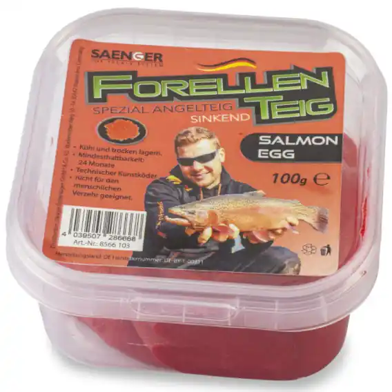 SAENGER - Těsto na pstruhy SALMON EGG Cenová Bomba