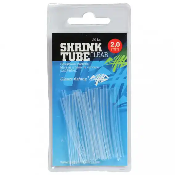 Top Prodej GIANTS FISHING - Smršťovací hadičky čiré SHRINK TUBE 2,4mm 20ks
