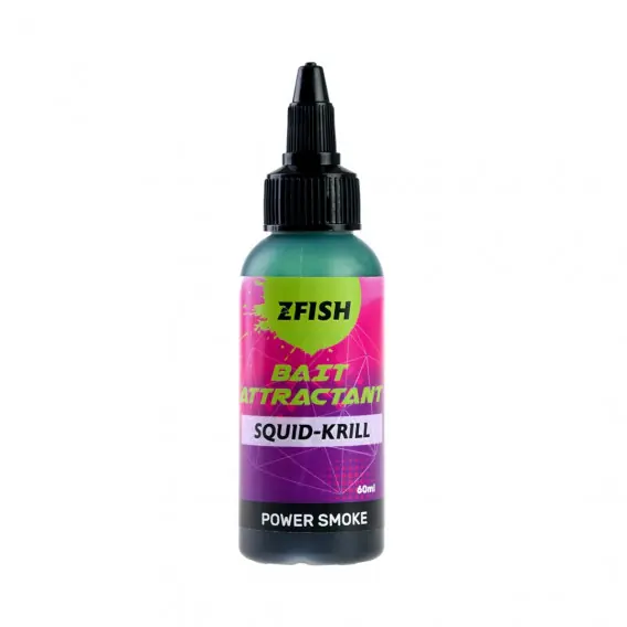 ZFISH - Dip bait attractant SQUID/KRILL Power Smoke 60ml Akční Cena