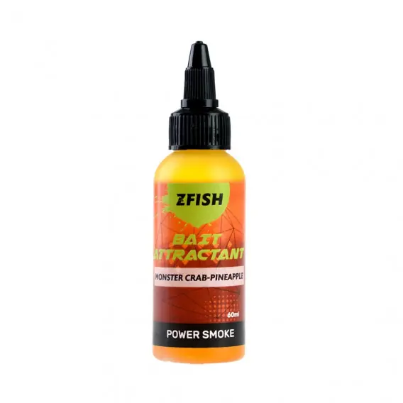 ZFISH - Dip bait attractant Monster Crab/Ananas Power Smoke 60ml Nejprodávanější