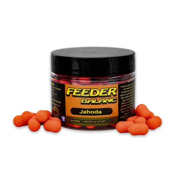 Akční Cena Václavík - Feeder Balanc - 45g/8x12mm/JAHODA