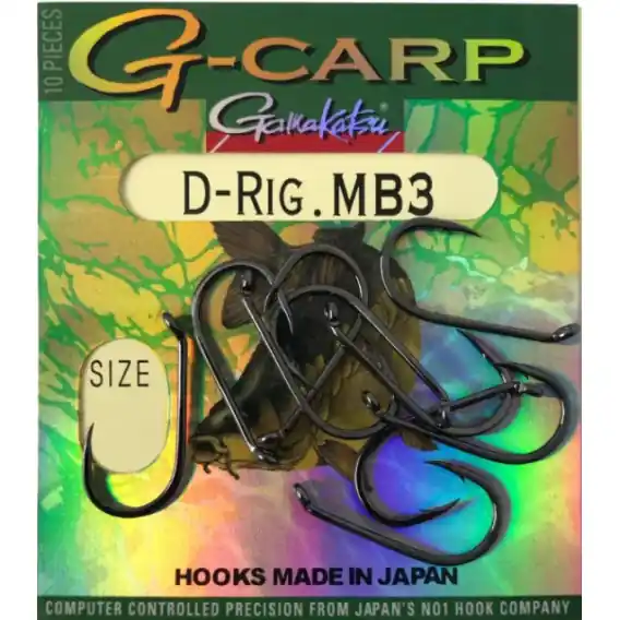 GAMAKATSU - Háčky G-Carp D-RIG MB3 vel.6 Expresní Doručení
