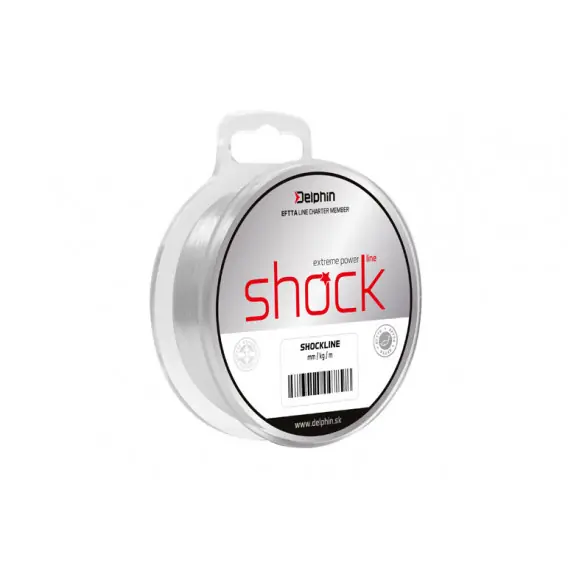 DELPHIN - Shock Line Tran 80m/0,70mm/28,kg Nízká Cena