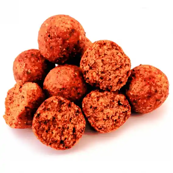 MAGIC WOLF - Zakrmovací boilies Losos / Broskev 20mm 5kg Nakupujte Hned