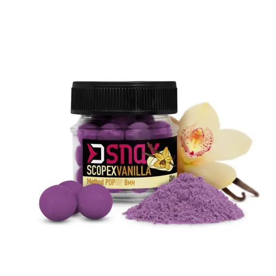 Nástraha D SNAX POP 8mm/20g SCOPEX/VANILKA Víkendová Akce