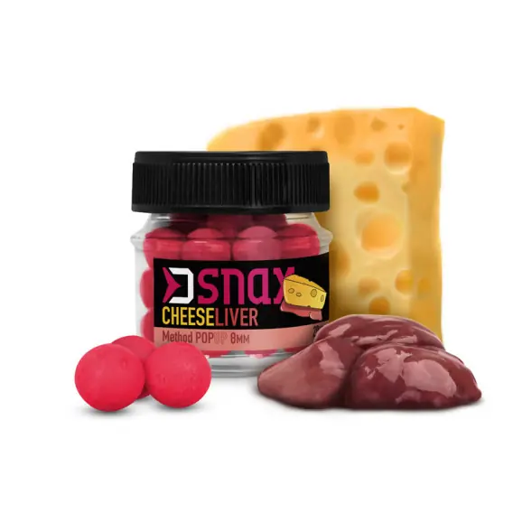 Nástraha D SNAX POP 8mm/20g SÝR-JÁTRA Poslední Šance