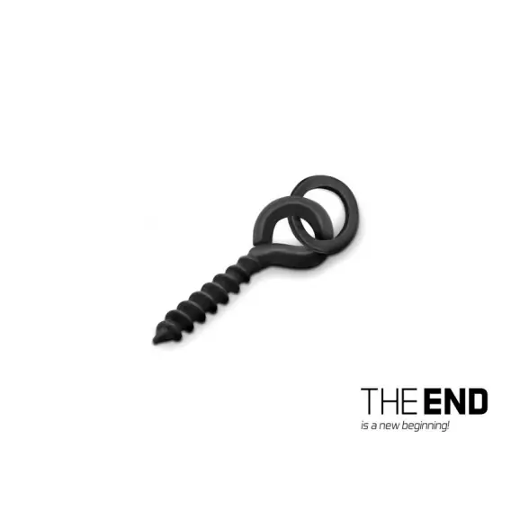 Vrtáček na nástrahy s kroužkem Delphin THE END POP Screw / 15ks/M Nejlepší Cena