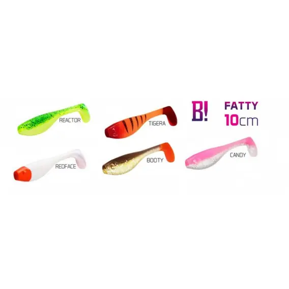 Víkendová Akce DELPHIN - Umělá nástraha BOMB! Fatty mix 5ks 10cm