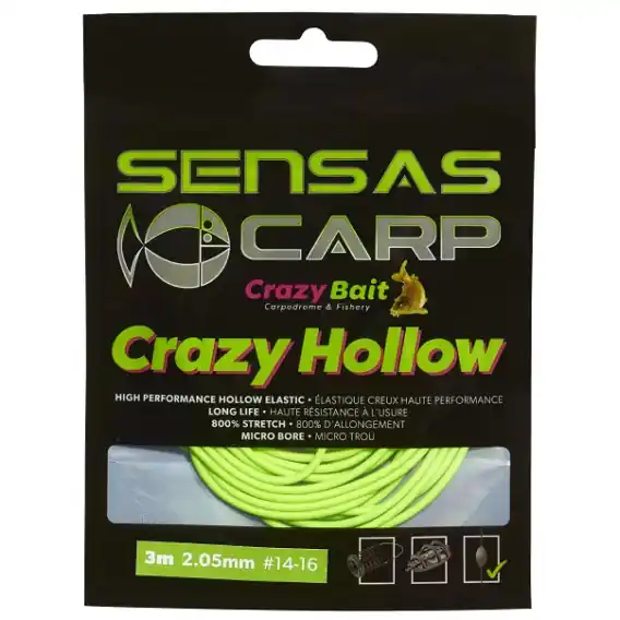 SENSAS - Amortizér Crazy Hollow Soft 2,05mm/3m/14-16 Cenová Bomba