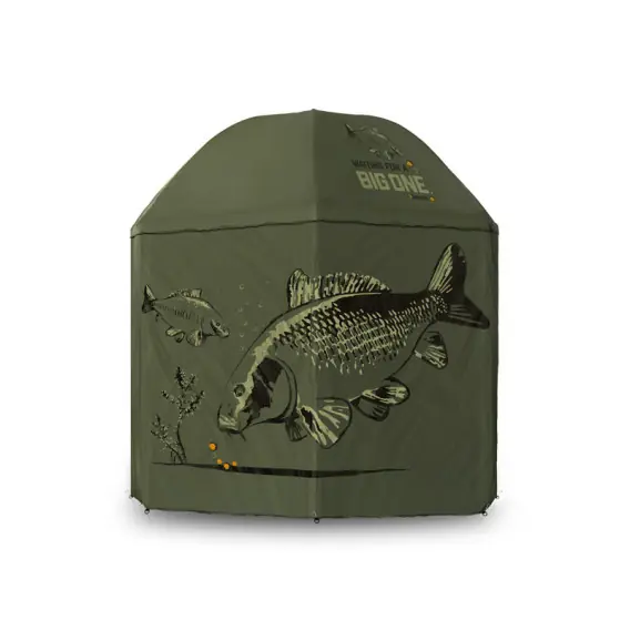 Ověřený Delphin deštník s bočnicí Delphin BigONE CARP 250cm