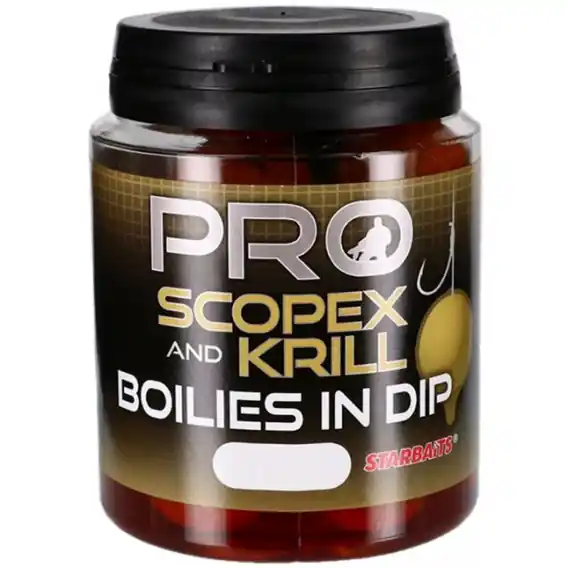STARBAITS - Boilies In Dip Pro Peach Mango 150g 20mm Horká Nabídka