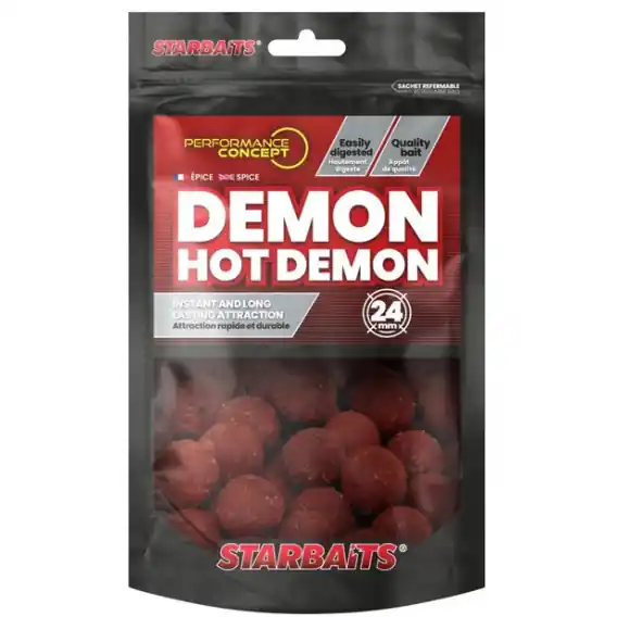 Jen Po Omezenou Doba Starbaits - Boilies Hot Demon 200g 20mm