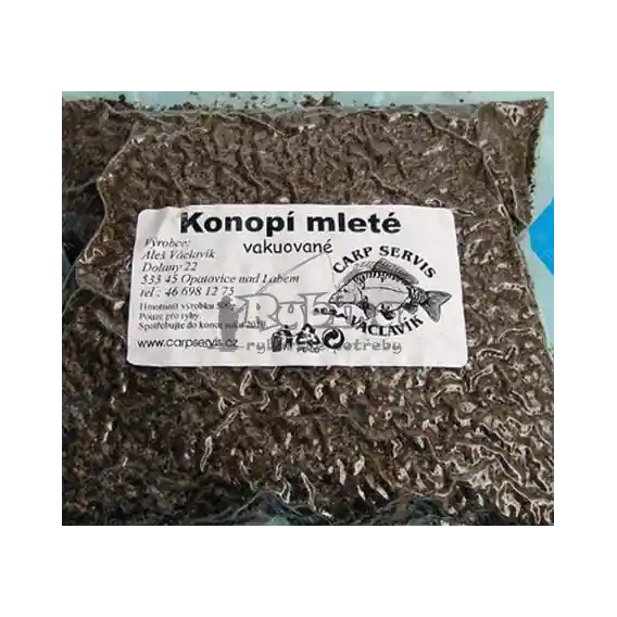 Václavík - Partikl KONOPÍ MLETÉ 500g Dokud Zásoby Vydrží