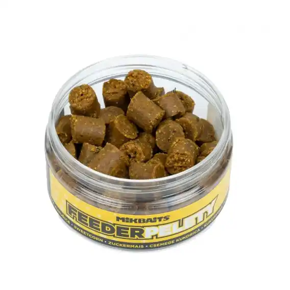 Víkendová Akce MIKBAITS - Feeder pelety 100ml Sladká kukuřice 10mm