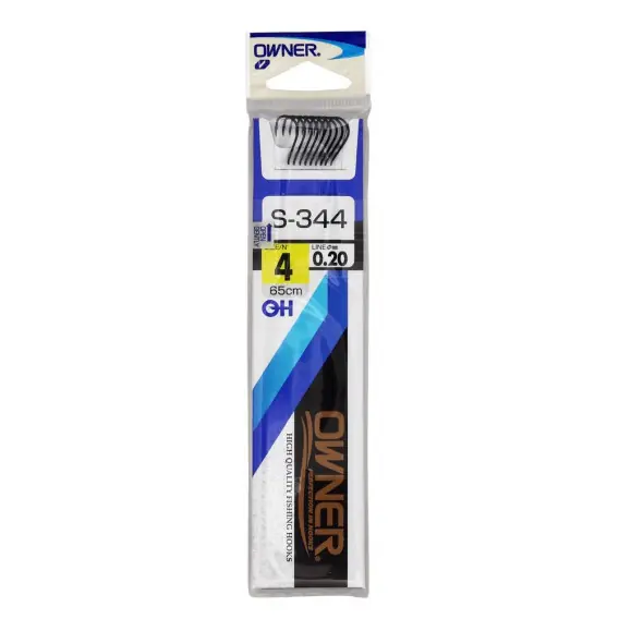 Návazec Owner S-344,háček č.3,vlasec 0,22mm/8ks/ Odeslání Ihned