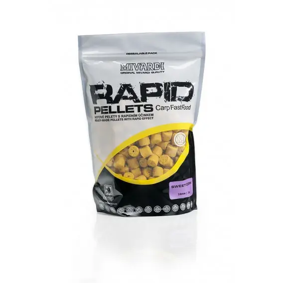 Akční Cena Mivardi Pelety Rapid SweetCorn 2.5 kg 16 mm