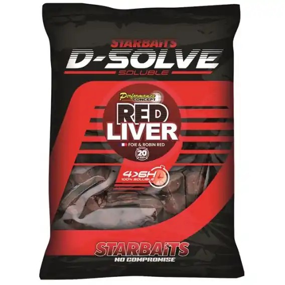 Ihned K Objednání Starbaits - Boiles D-Solve Red Liver 2,5kg 20mm