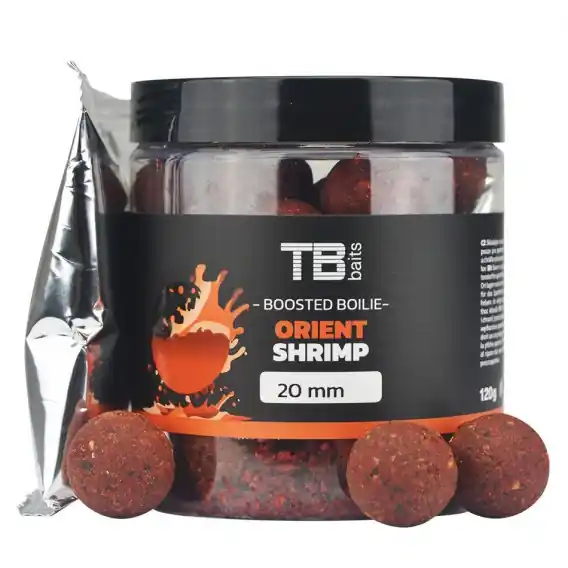 TB baits - Boosterované Boilie Orient Shrimp 120 g - 24mm Autentický