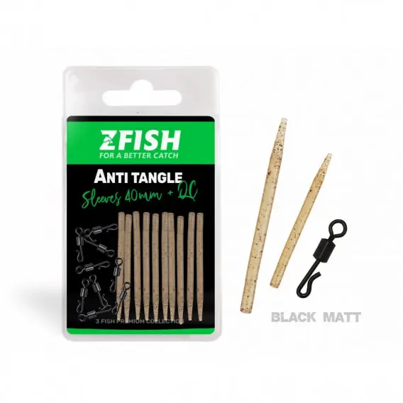 Hit Sezóny ZFISH Sada Převleků Anti Tangle SET Sleeves + QC 40mm