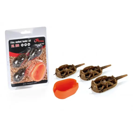 Fil Fishing Set krmítek Filfishing Filex Method Feeder 20,30,40 g + formička Horká Nabídka