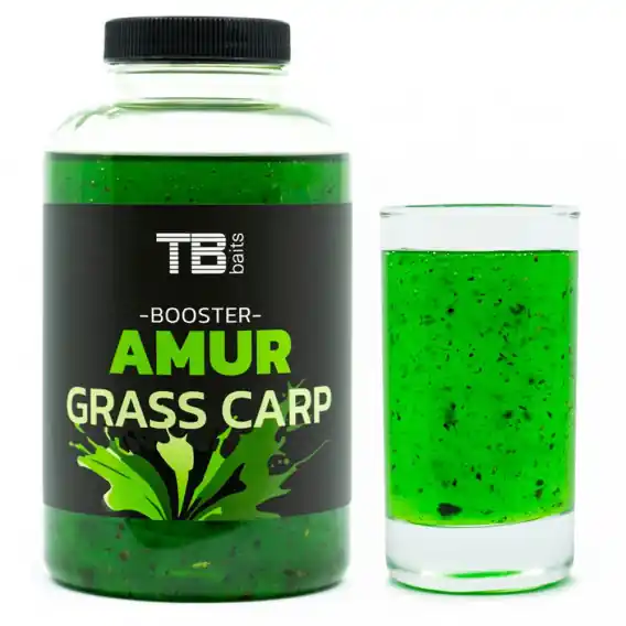TB baits - Booster Amur 500ml Oblíbený