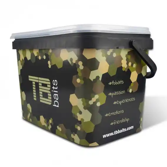 TB Baits - Kbelík HEXA CAMO 5l Víkendová Akce
