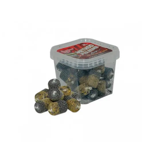 BENZAR MIX - Method PVA Bomb - JAHODA RYBA 20ks Horká Nabídka