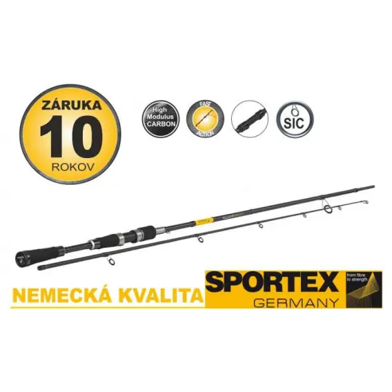 Přívlačový prut SPORTEX Black Pearl GT-3 240cm/60g/2díl Nízká Cena