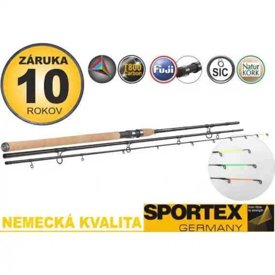 Tovární Cena SPORTEX - Prut Xclusive Heavy Feeder NT 390cm/150-220g