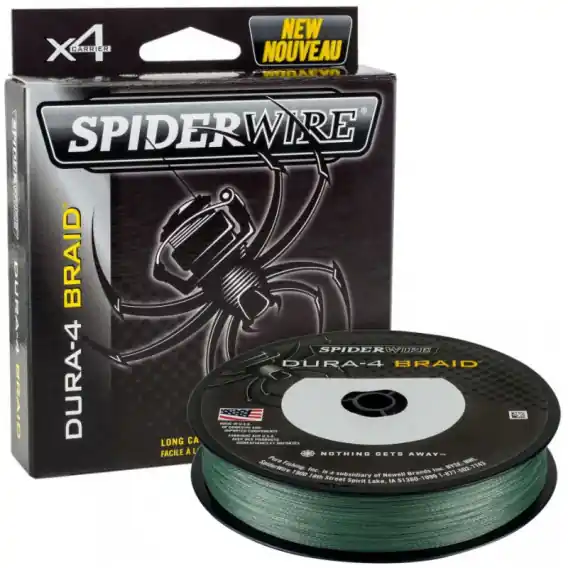 Must-Have SPIDERWIRE - Šňůra Dura 4 0,10/9,1kg 150m - zelená