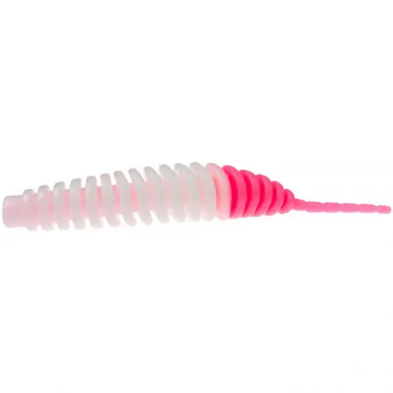 Cenový Hit FISHUP Dipované umělé nástrahy Tanta 38mm / 10ks WHITE/BUBBLE GUM