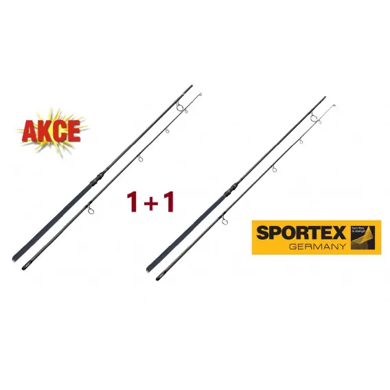 Vysoce Kvalitní SPORTEX AKCE 1+1 prut D.N.A. CS-2 396cm/3,75lbs