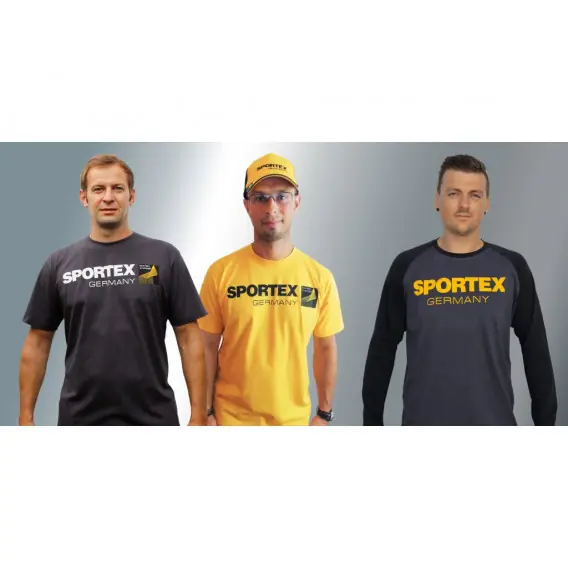 Omezená Nabídka Sportex - T-Shirt Tričko s velkým logem - Žluté vel. XXL