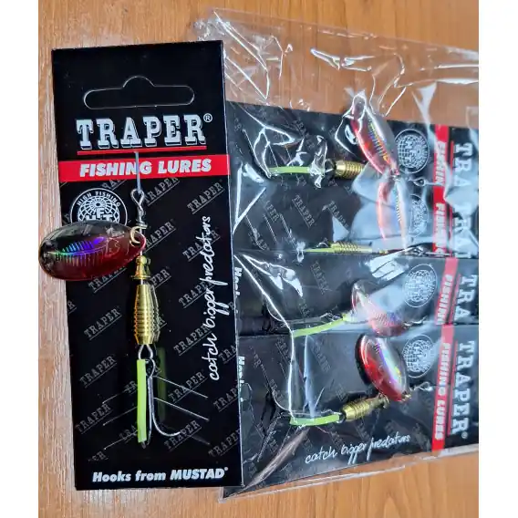 Traper Třpytka rotačka Select 5 - velikost 3/6.5g Nejlepší Volba