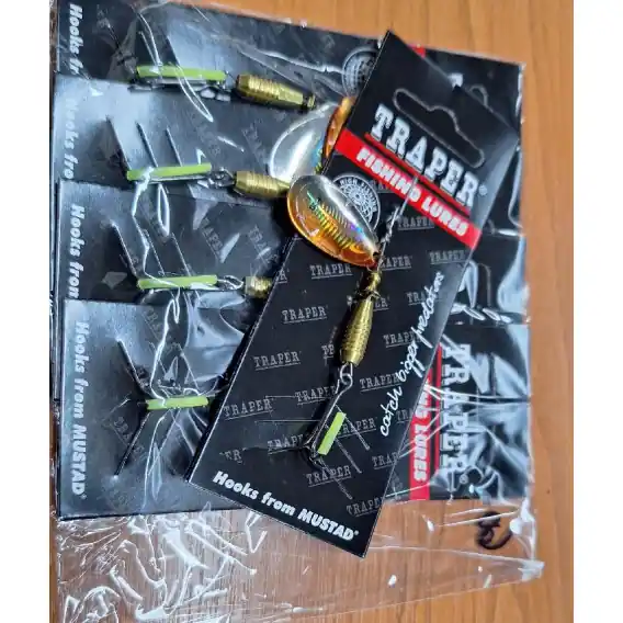 Traper Třpytka rotačka Seletc 1 - velikost 4/9.5g Rychlé Dodání