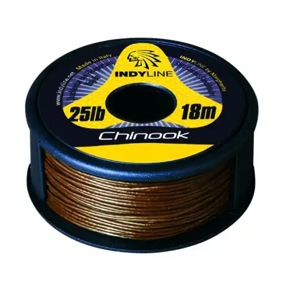 Sleva Pletenka INDY LINE - 18m / 45lb POTAŽENÁ ŠOKOVKA