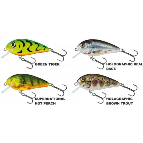 Nejlepší Cena Wobler SALMO Butcher 5cm barva HBT - potápivý