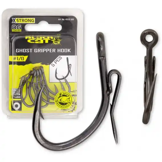 Black Cat Háček Ghost Gripper DG Coating 5 ks 1/0 Rychlé Dodání