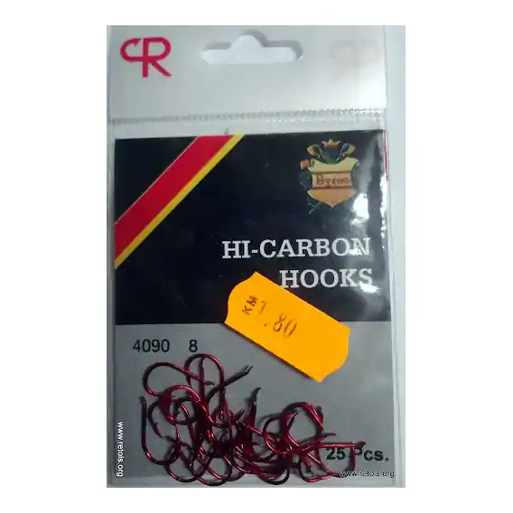 Novinka Byron háčky HI-Carbon Hooks 4090 vel.10/25ks