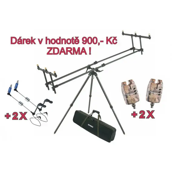 Nejprodávanější Mivardi Tripod Premium + ZDARMA 2 x Sounder Easy a 2 x SWINGARM Easy