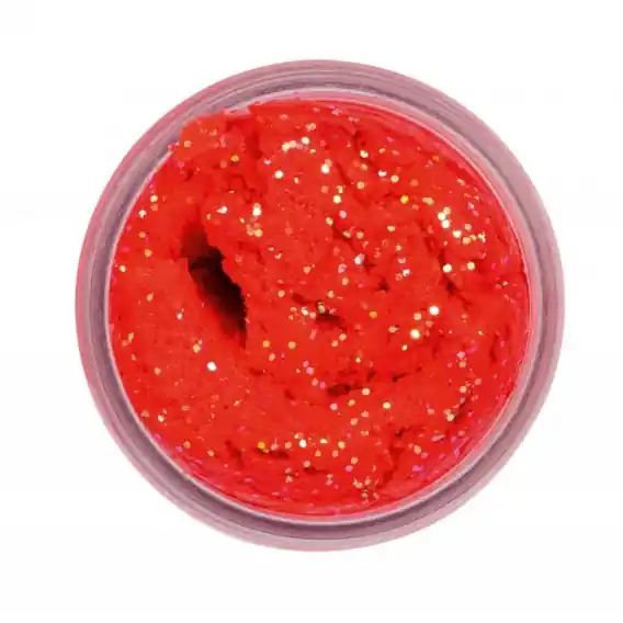 Nejlepší Volba Berkley - Power Bait Natural Glitter- Pstruhové Těsto Salmon Red 50g
