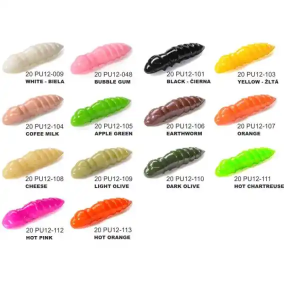 Nakupujte Hned FISHUP Dipované umělé nástrahy Pupa 30mm / 10ks CHEESE/WHITE