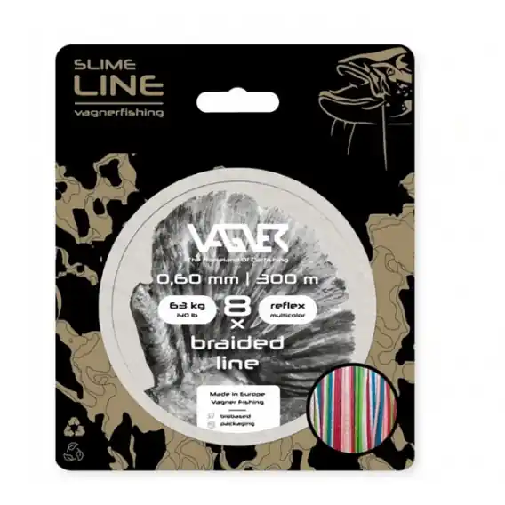 Aktuální VAGNER Braided Line Reflex Multicolor 0,60mm/63kg (300m)