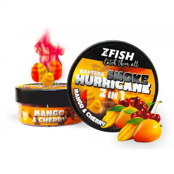 ZFISH Smoke Hurricane Wafters 2in1 Mango-Cherry 30g Objednat Nyní