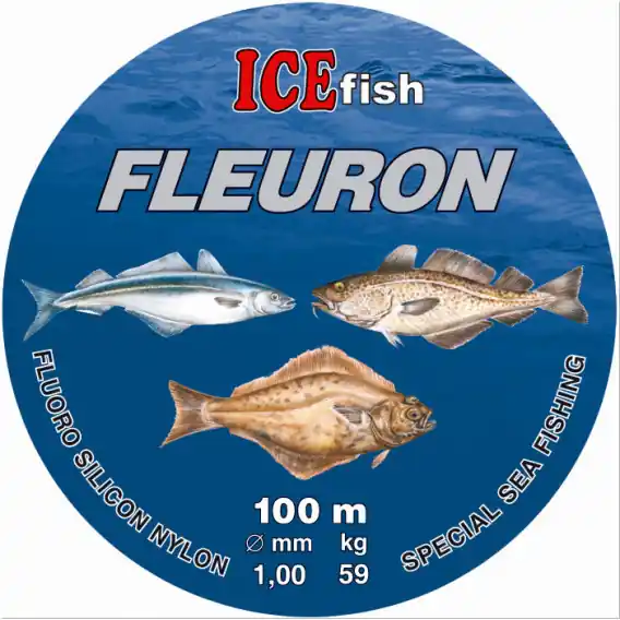 Silon ICE Fish Fleuron - 1mm / 100m / 59kg Bezpečná Platba