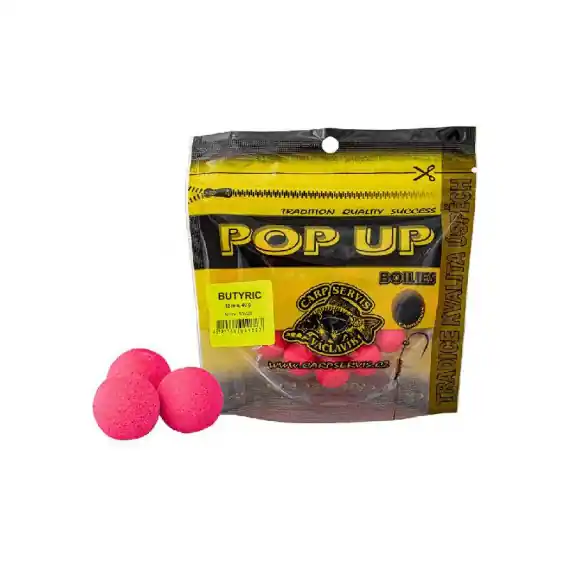 Václavík - POP UP Boilies 12 mm - 40g/12 mm/BUTYRIC Novinka