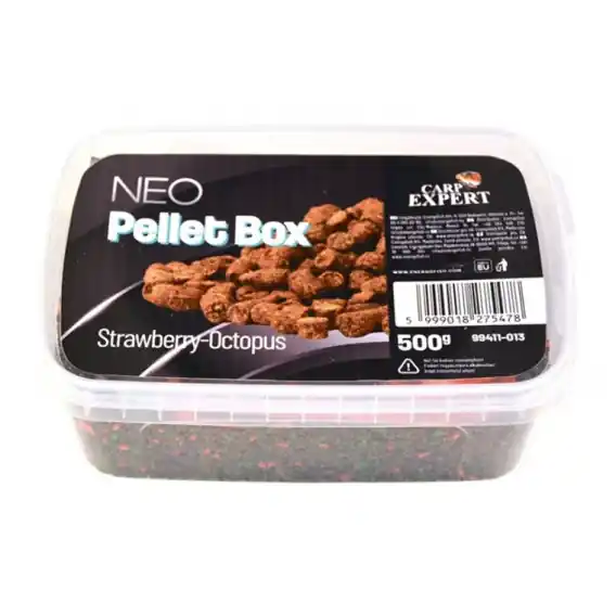 CARP EXPERT NEO BOX PELLET BOX 500G STRAWBERRY-OCTOPUS Akční Nabídka
