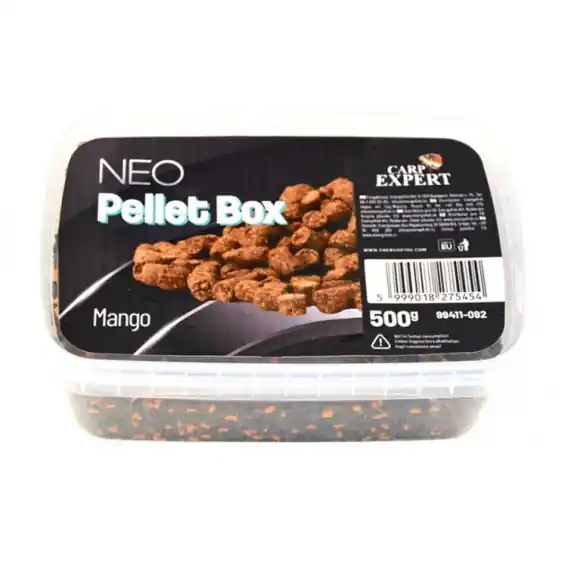 CARP EXPERT NEO BOX PELLET BOX 500G MANGO Výhodná Nabídka